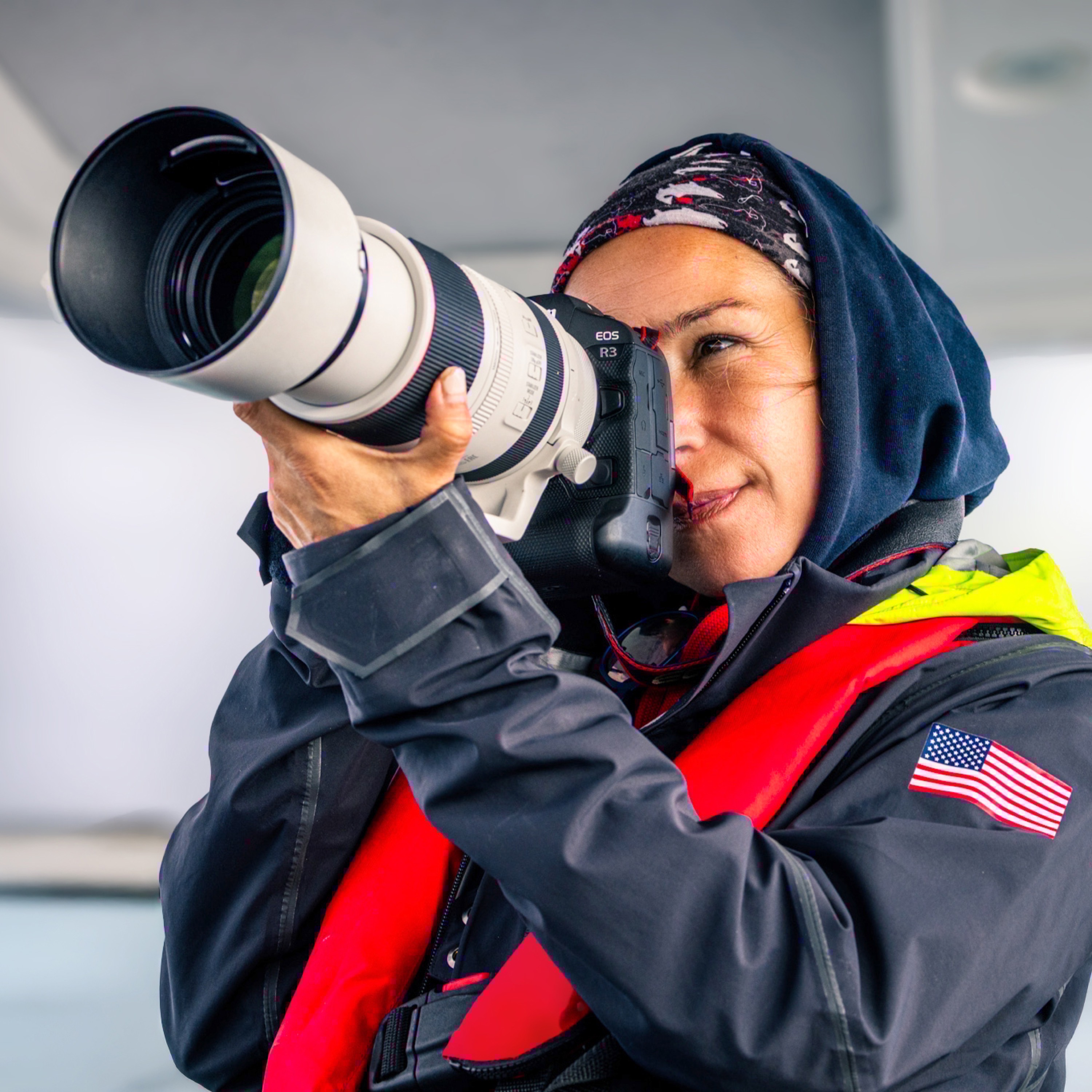 Amalia Infante in team environment